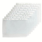 20 DIN A5 hoch 0,08mm STARK Prospekthüllen-Klarsichthüllen -- GLASKLAR