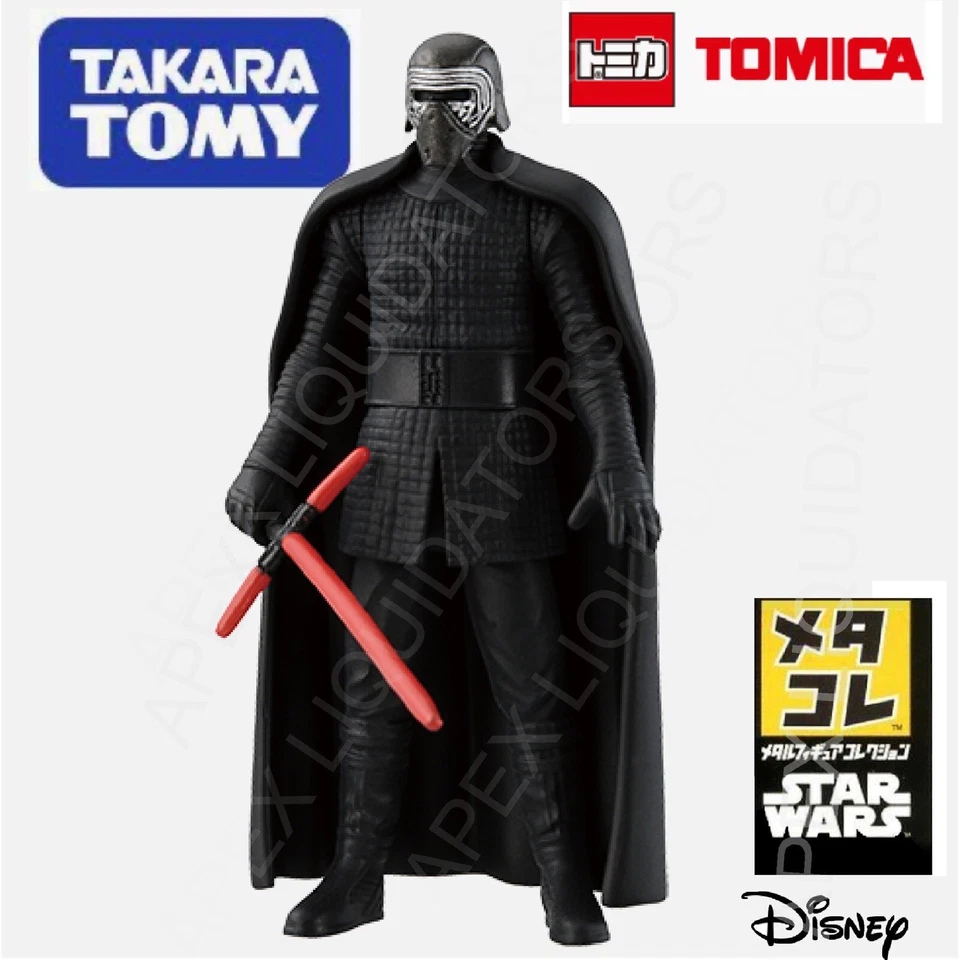 Mini figura de acción Star Wars Kylo Ren 15 The Last Jedi Takara Tomy Metacolle Foto 2 de 4
