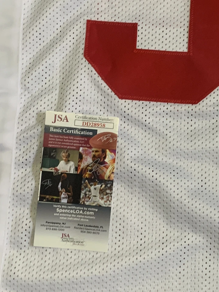 Alec Ogletree Signed Autographed Pro Style NY Giants Jersey JSA COA Red White - Image 3 of 4