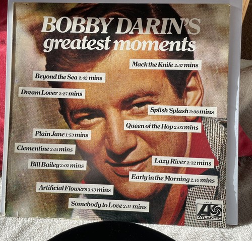 BOBBY DARIN'S GREATEST MOMENTS...VINYL LP...VG...pre owned - Picture 2 of 6
