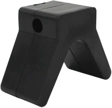 'V' Bow Stop Roller Boat Trailer Rubber Bow Stop V-Block 2-Inch by 2-Inch