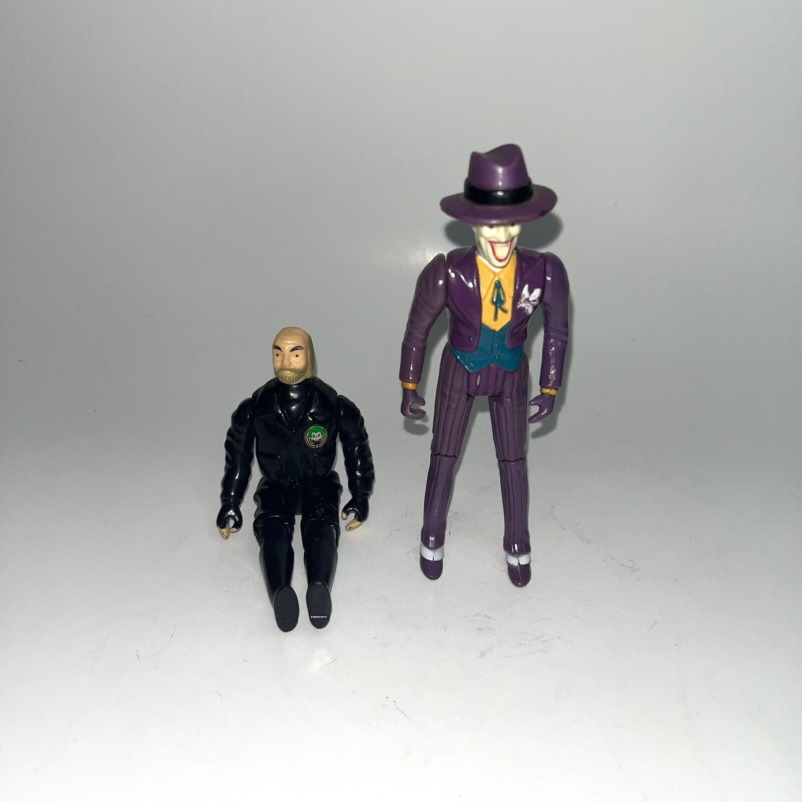 Batman 1989 The Joker & Bob the Goon Action Figure Lot ToyBiz