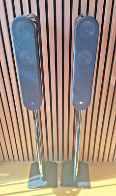 KEF FiveTwo Series Model 7 Surround System Speakers W/Optional Stands Socks