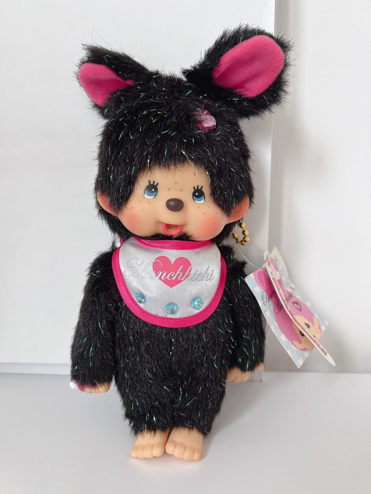Sekiguchi Rabbit Monchhichi Bunny Plush Doll