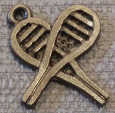 Antique Necklace Charm Tennis Rackets Vintage Pendant Women Fashion Jewelry