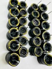 Hot Wheels Yokohama + Good Year Rubber Tires 12 sets 5 Spoke 12/10 mm Black