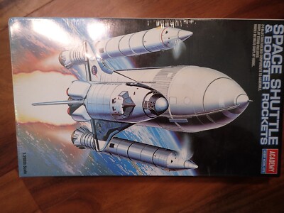 Space Shuttle and booster 1/288 scale model kit (Academy 1639 FA08) New unopened