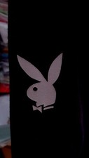 SS16 Supreme Playboy L/S Fußball Top Tee Schwarz Langarm M Medium T-Shirt