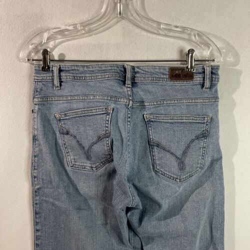 Lee Pants Womens 8 M Jeans Lower On The Waist Medium Wash Blue Denim 30x22 - Picture 7 of 12