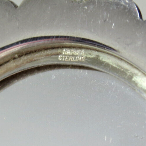 Vintage Napier Sterlingsilber Jakobsmuschel Beauty Compact - Bild 11 von 12