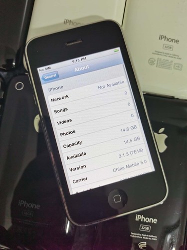90%n ew Apple iPhone 3G 3GS - 8GB 16GB 32GB - Black White - Unlocked SmartPhone - Afbeelding 12 van 12