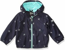 Osh Kosh B'gosh Boys Navy Shark Jacket Size 2T 3T 4T 4 5/6 7 8 10 12 14