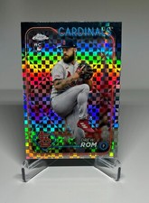 2024 Topps Chrome Drew Rom X-Fractor #195 RC St. Louis Cardinals