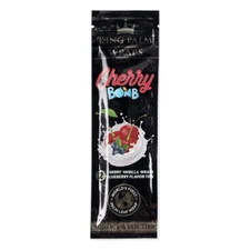 King Palm | Flavor Wraps & Tips | 2 Wraps + 2 Tips | 1 Count | Cherry Bomb