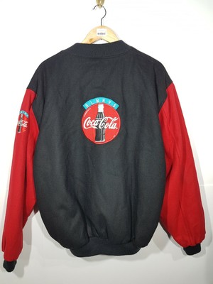 coca cola letterman jacket