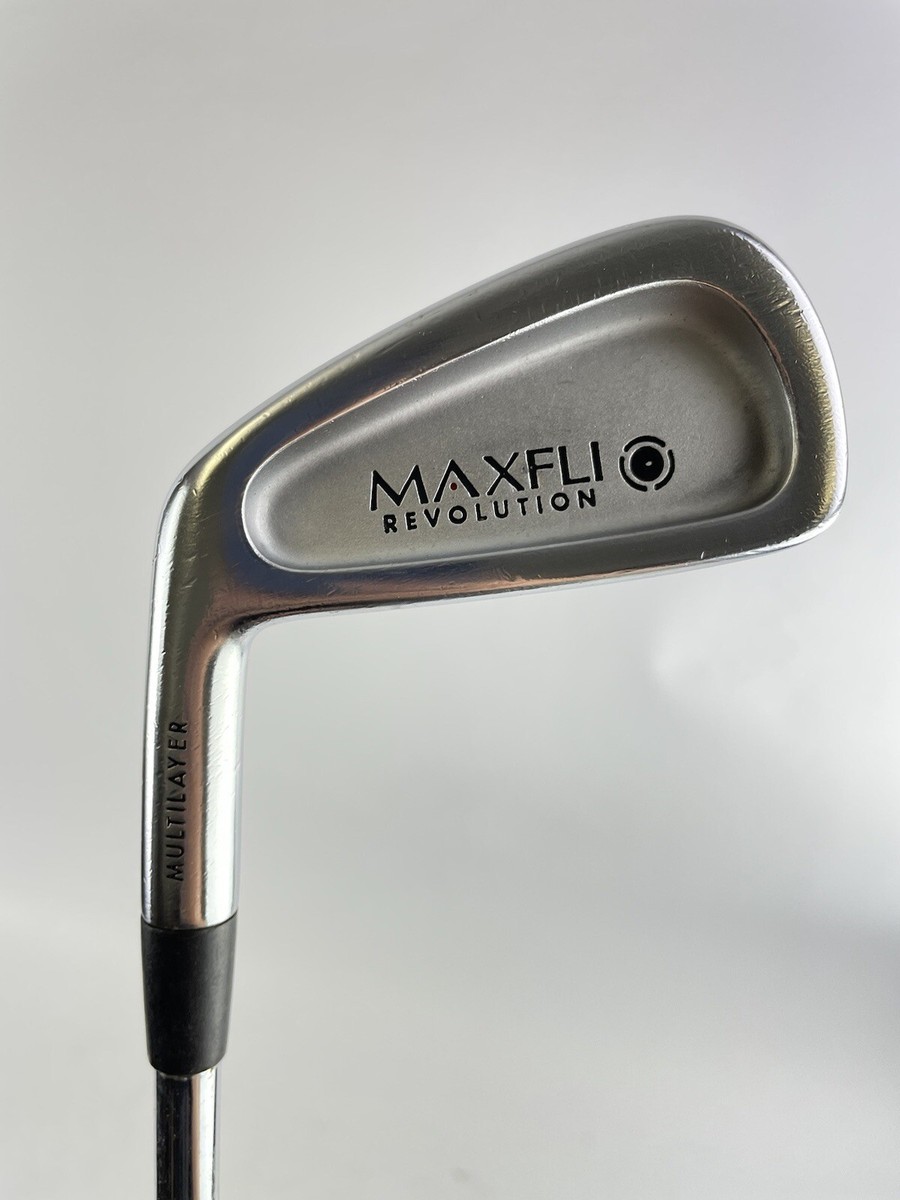Maxfli Revolution Multi-Layer 3 Iron Stiff Steel Shaft Golf Pride Grip Maxfli Revolution Multi-Layer 3 Iron Stiff Steel Shaft Golf Pride Grip