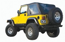 1997-2006 Jeep Wrangler Tj Rampage Frameless Soft Top Kit Free Shipping 109535