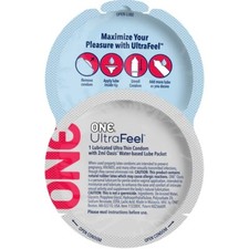 ONE UltraFeel Lubricated Latex Bulk Condoms - Choose Amount