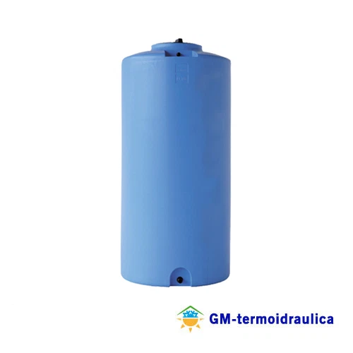 Serbatoio Acqua Cisterna Polietilene Cilindrico Giurgola 300 Litri LT Verticale - Foto 1 di 2