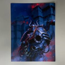 Iron Warriors Anges De La Mort Chaos Art Image Affiche Warhammer 40,000