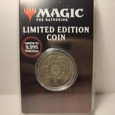 Magic The Gathering Limited Edition Embossed Coin Official MTG Collectible Badge