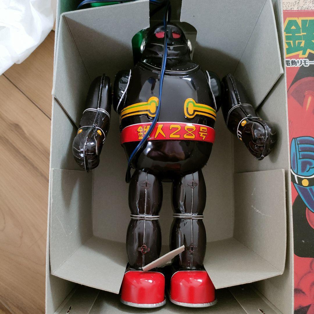 Billiken Shokai Tin Toy Tetsujin 28 Black W/Remote Control W/BOX F