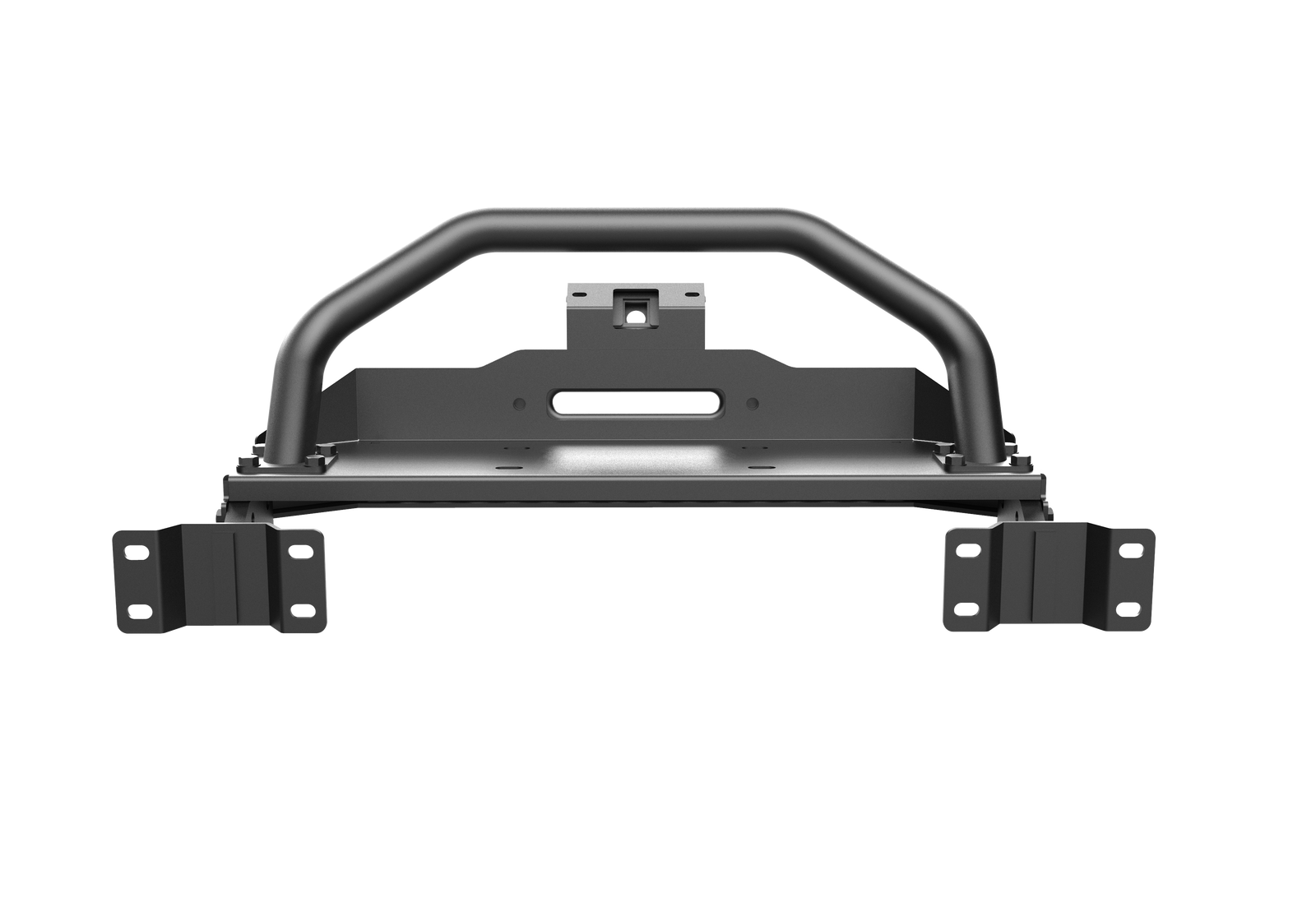 Front Winch Bracket For 2021 2022 2023 Ford Bronco Front Bumper Powder