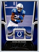 2021 Panini Playbook Football Marlon Mack Indianapolis Colts Blitz BTZ-MMA