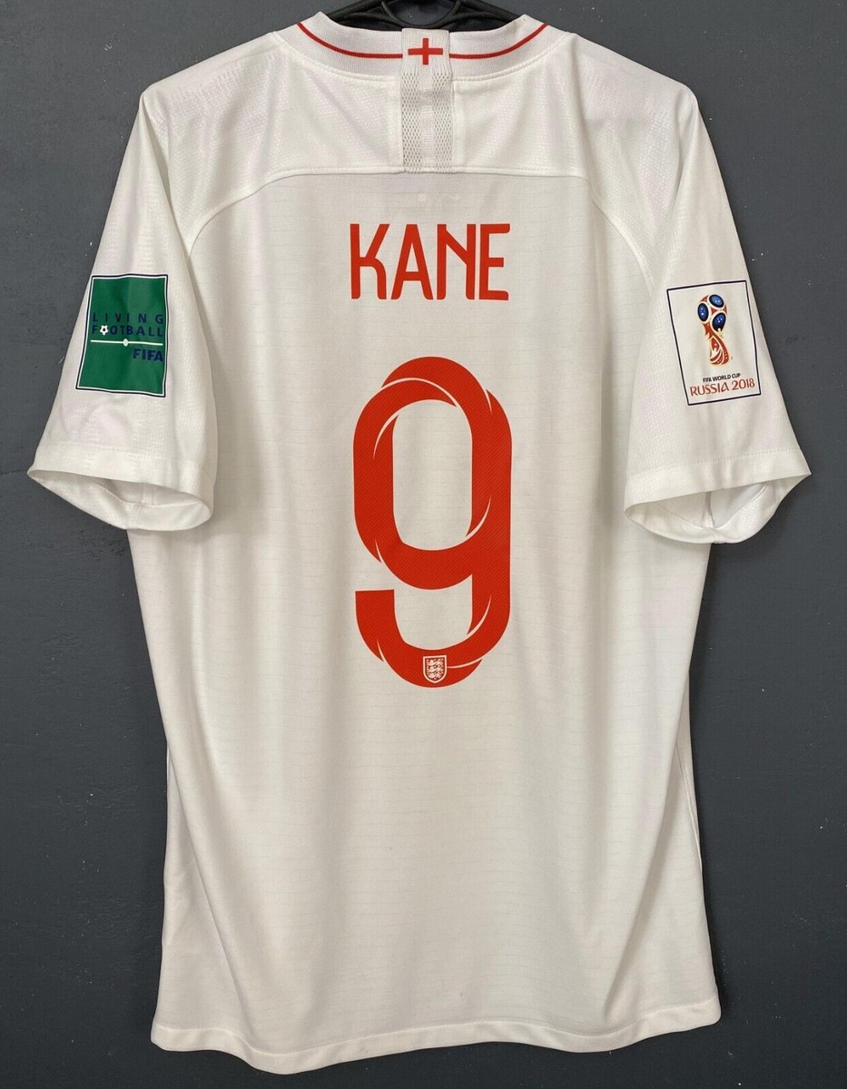 MEN'S ENGLAND 2018/2019 HARRY KANE #9 SOCCER FOOTBALL SHIRT JERSEY SIZE L  LARGE
