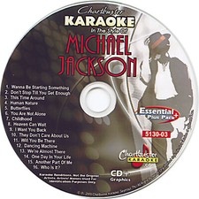 MICHAEL JACKSON KARAOKE CHARBUSTER CD G 5130-3 I want you Back,this Time Arround
