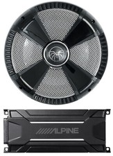 SoundStream MSW.104 10" 600w Marine/Boat/UTV Subwoofers Alpine Mono Amplifier
