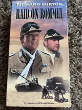Raid On Rommel VHS Used Movie VCR Video Tape Richard Burton A1
