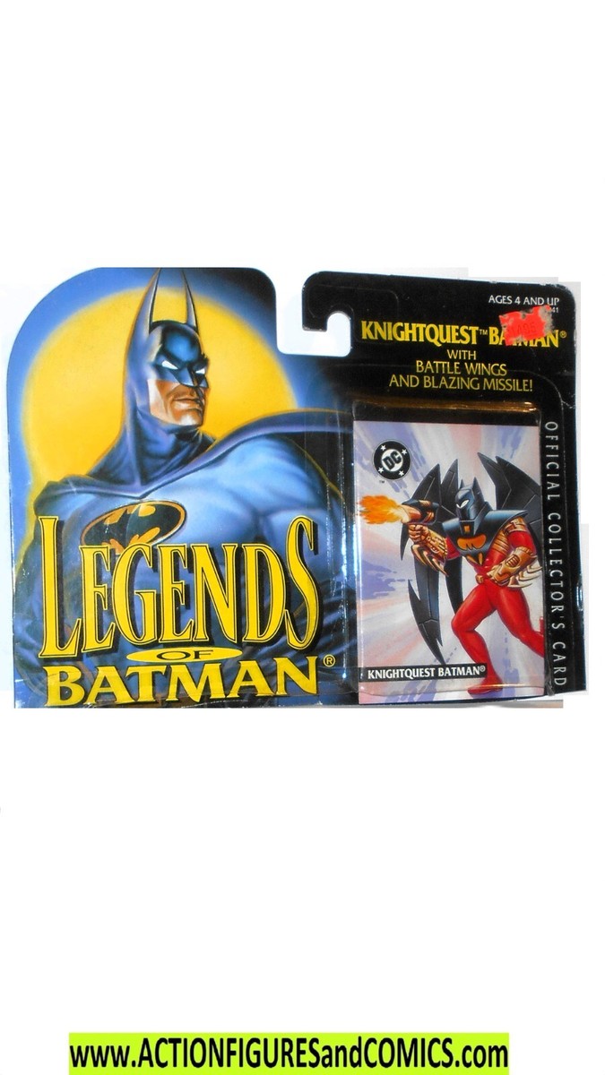 Legends Batman Knightquest TRADING CARD 1995 kenner knightsend dc
