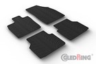 All Weather Rubber Floor Mats Fits 2022-2024 Audi Q4 etron - 4 Piece Set, Black