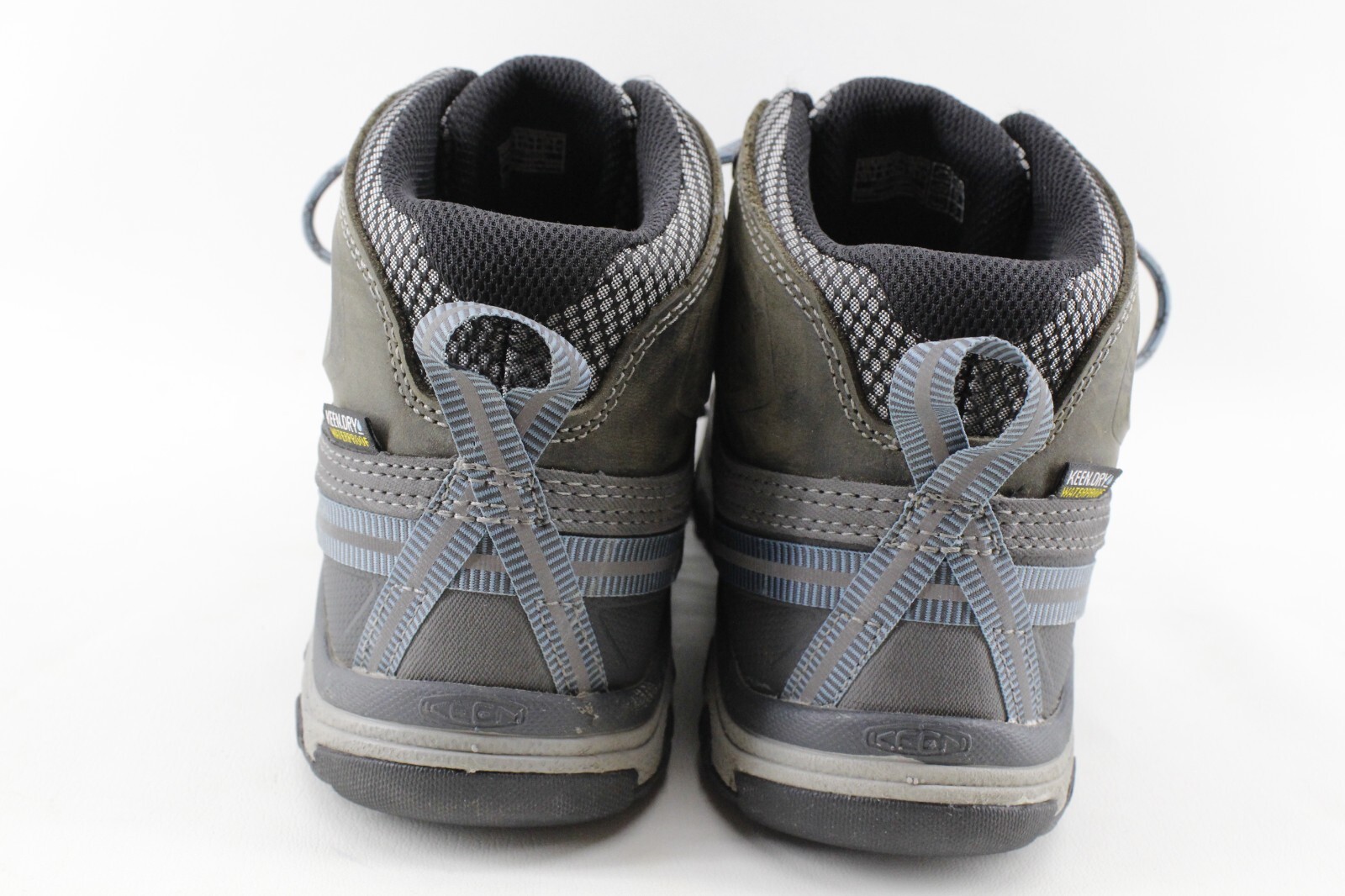 Stivali impermeabili Keen Targhee III Mid grigio blu 1023040 donna taglia 8 US