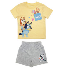 Bluey Girl Toddler Outfit 3T 4T 4 T Shirt Short Set boy Disney Dog Bingo Muffin