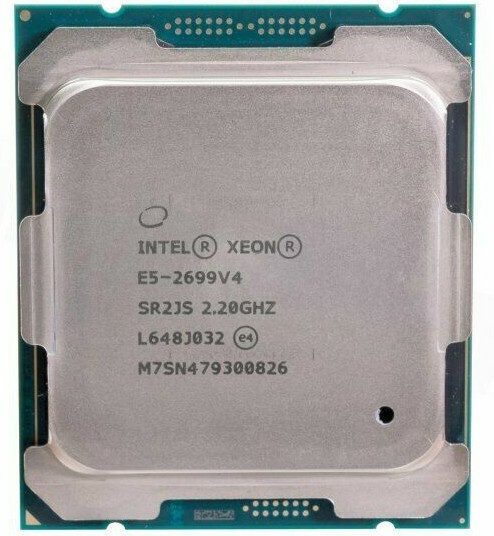 E5 2699 V4 Sr2js Intel Xeon 2 2ghz 22 Core Cpu For Sale Online Ebay