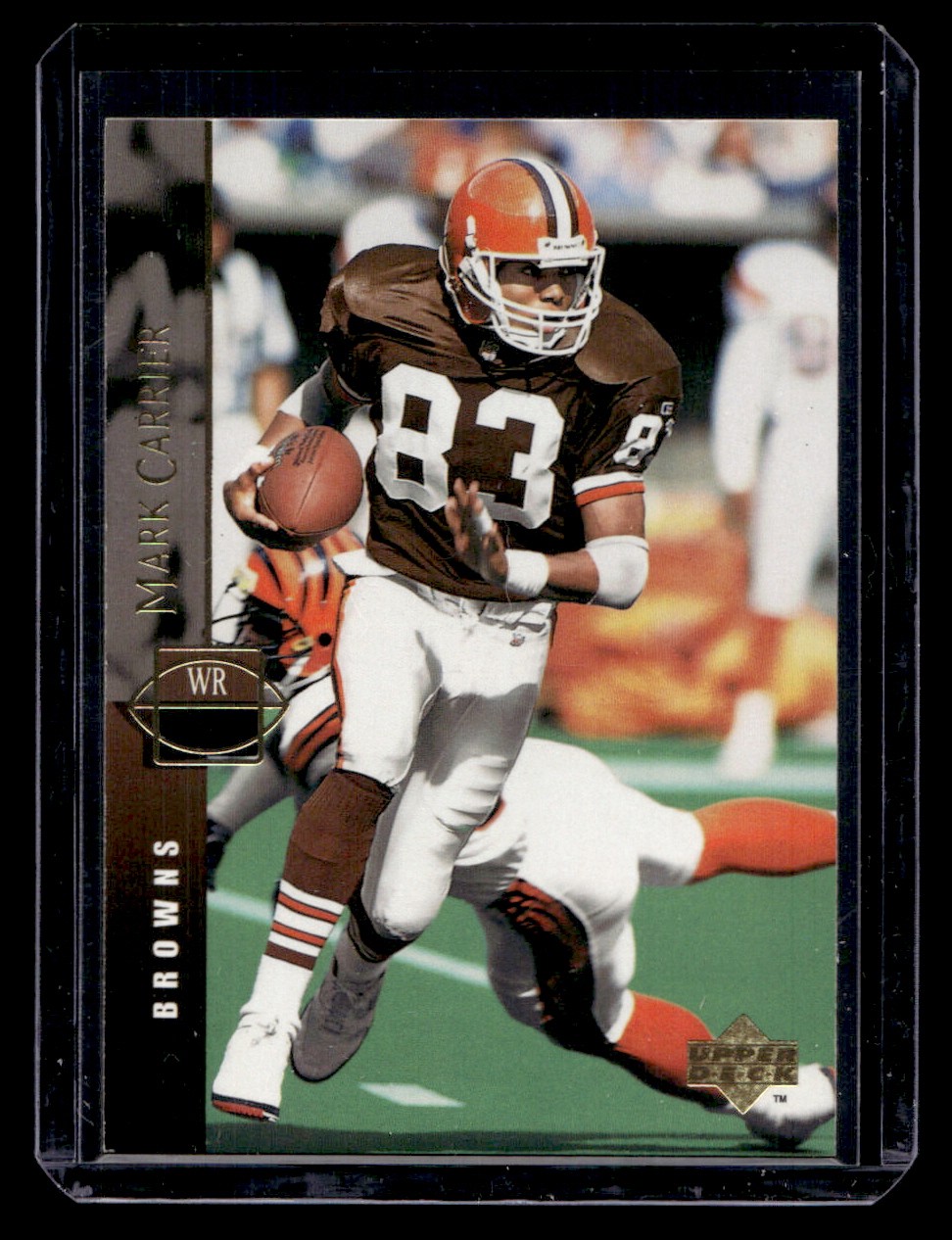 Mark Carrier - 1994 Upper Deck Football card #329 Cleveland Browns Raw
