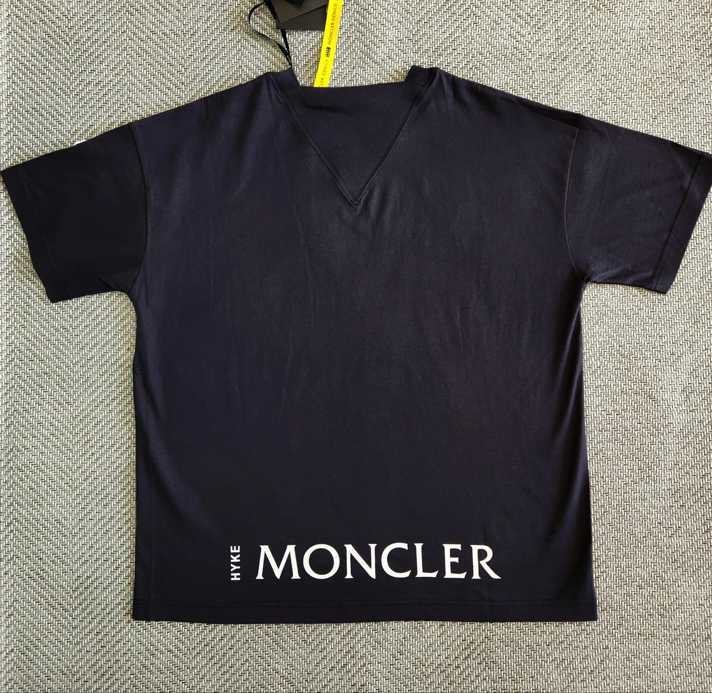 T shirt manica corta Moncler Genius logo patch K100 76735526