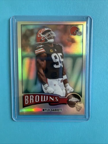 2025 Topps Chrome Myles Garrett Refractor (RAW)