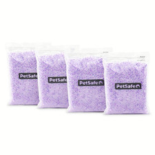 PetSafe ScoopFree Premium Crystal Cat Litter Refill Bags Lavender Scent - 4 Pack