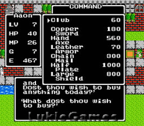 Dragon Warrior - Classic Original NES Nintendo Game