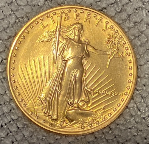 1986 $25 Gold Eagle 1/2 oz GEM BU+++