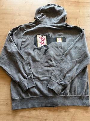 PEARL JAM Hoodie AMES BROS XXL Mt. Rainier  Running Beer Bottle Grey Full Zip