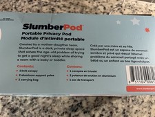 Slumberpod Privacy Pod Blackout Canopy Travel Sleep Space Age 4 Months and up