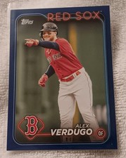 2024 Topps Blue Parallel #97 Alex Verdugo Boston Red Sox MLB Baseball 