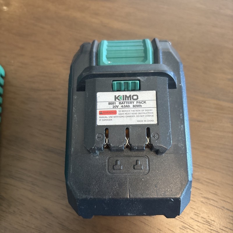 Kimo 8601 battery pack and charger