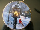 HADLEY HOUSE “WARMTH OF WINTER” DARRELL BUSH ORNAMENT W/WOODEN HANGER — photo 2