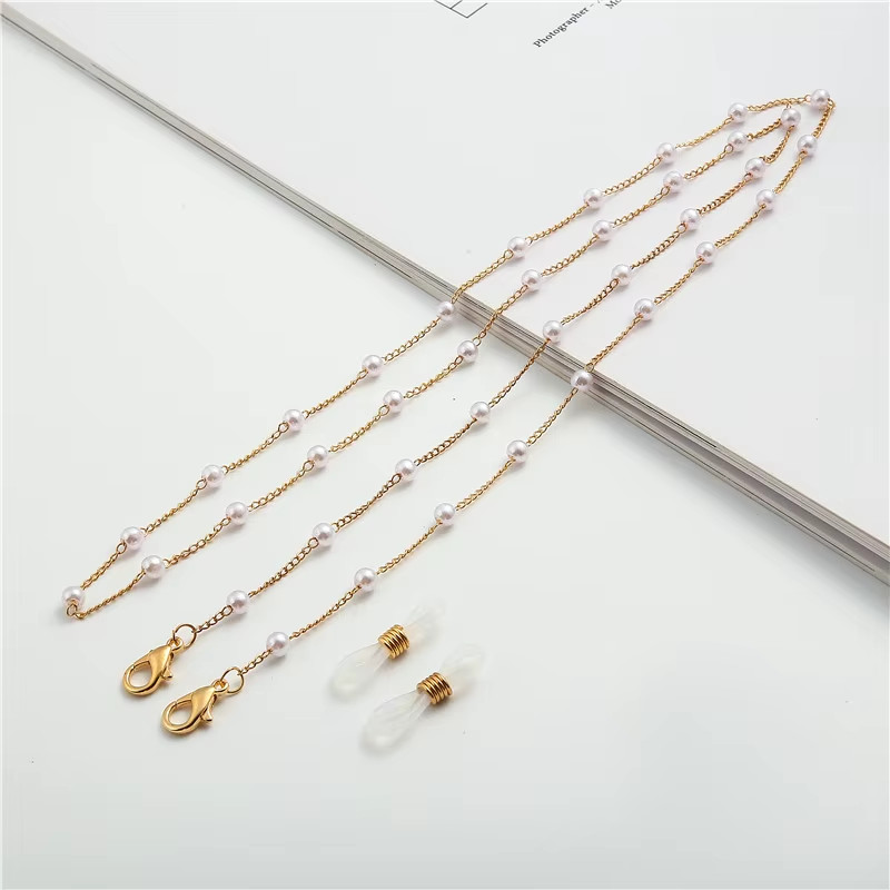 Fashion Reading Glasses Chain for Women Metal Sunglasses Cords Eyeglass Lanyard 