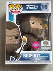 RARE FUNKO POP MYTHS BIGFOOT #16 FLOCKED HQ EXCLUSIVE FIGURE NEW IN BOX
